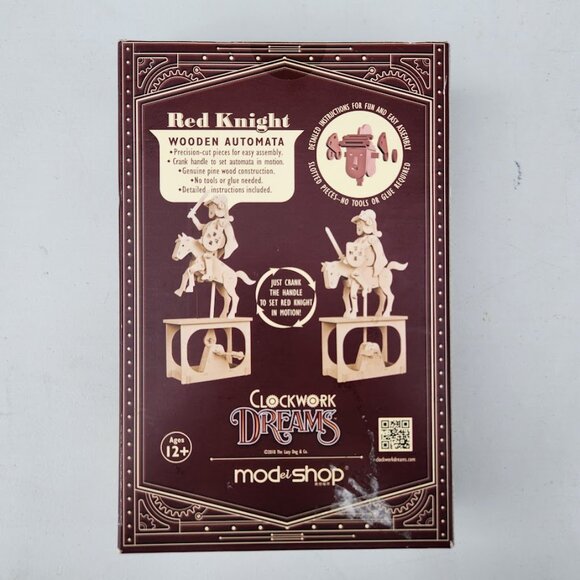 NEW Wooden Toy Knight Automatron Automata 3D Puzzle Engineering Machine STEM Gea - Picture 7 of 12